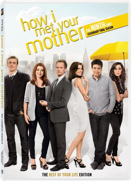 How i met your mother season 9 dvd cover